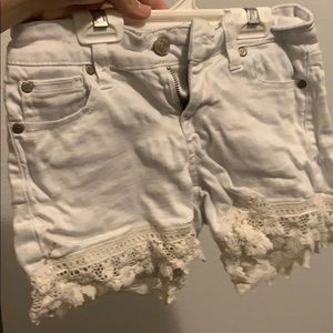 Altar’d State white lace shorts!